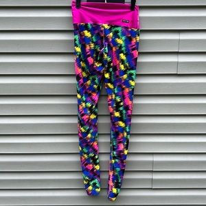 Savage Swim | Retro Vibrant High Waist Workout CrossFit Leggings